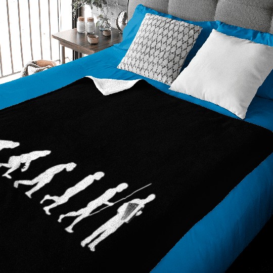 Evolution accordion musical instrument gift Baby Blankets