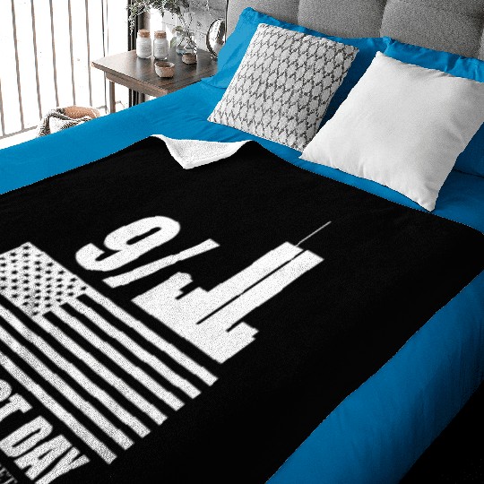 9 11 Patriot Day Baby Blankets