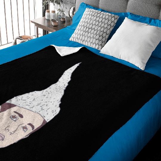 Conspiracy Theorist - Tin-Foil Hat Kid - Hoax Baby Blankets