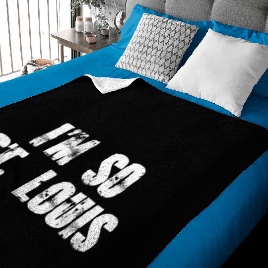 I'm so ST Louis Baby Blankets