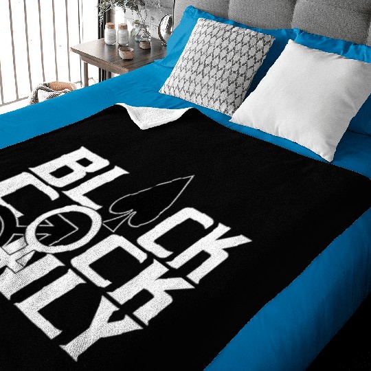 Black Cock Only BBC Cuckold Hotwife Alpha Beta Baby Blankets