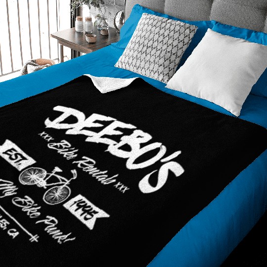 Ma Bike Punk - It´s my bike - Deebo Bike Rentals Baby Blankets