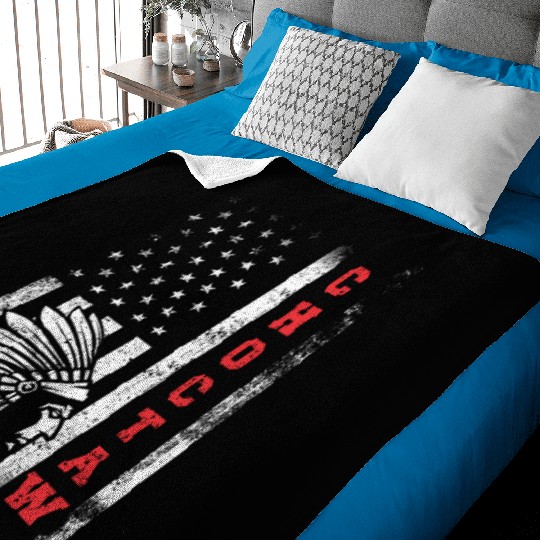 Choctaw Flag US USA Native American Indian Gift Baby Blankets