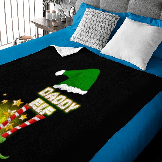 Daddy Elf Daddy Elf Daddy Elf Baby Blankets