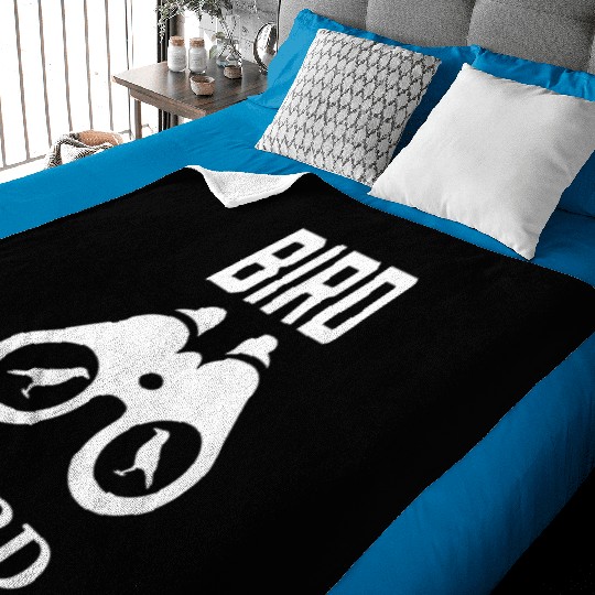 Bird Nerd Baby Blankets