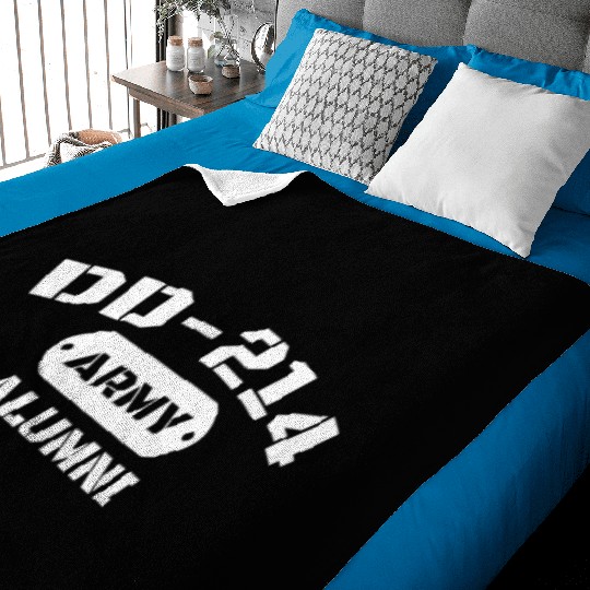 Dd-214 Us Army Alumni Men And Women Baby Blankets