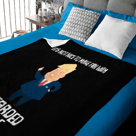 US President Donald Trump Gift Idea Baby Blankets