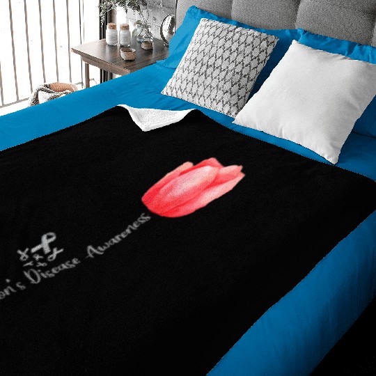 Parkinson Disease Awareness Tulip April National M Baby Blankets