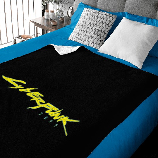best selling CybERPuNK 2077 Baby Blankets,free hugs shi