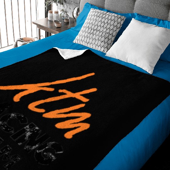 Ktm Racing Motogp Baby Blankets
