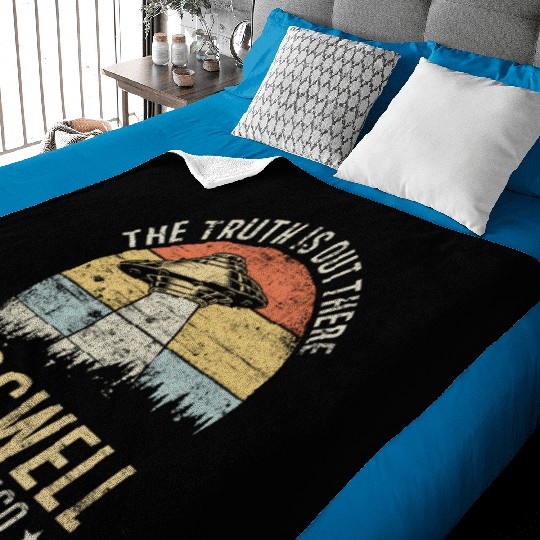 Roswell New Mexico UFO Alien Baby Blankets