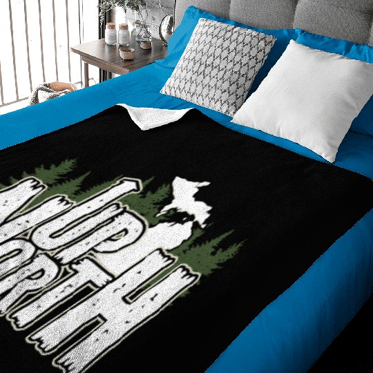 Up North In Michigan Gift Baby Blankets