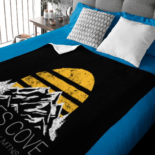 Cades Cove Great Smoky Mountains Baby Blankets