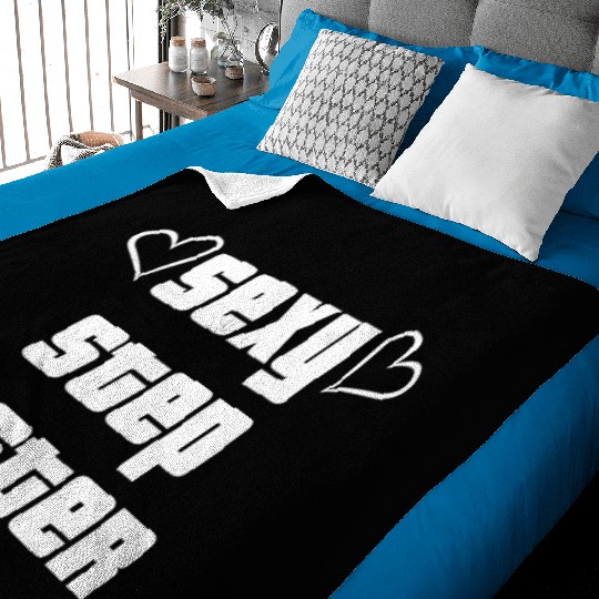 Sexy Step Sister Baby Blankets
