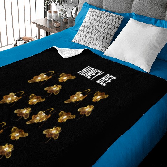 Honey bee Baby Blankets