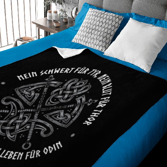 Vikings, Old Norse Quotes, Viking & Valhalla Baby Blankets