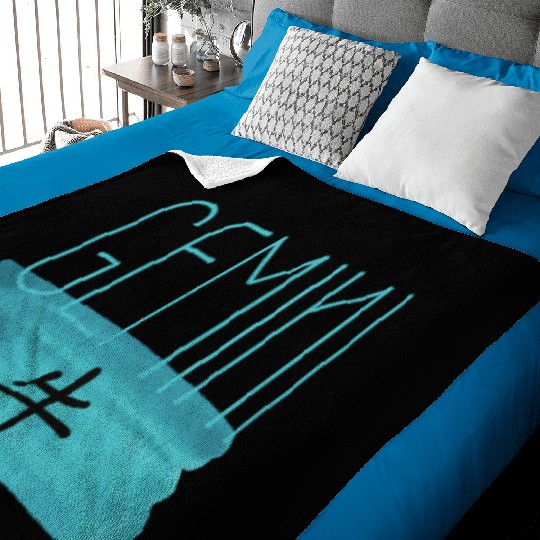 GEMINI OX AESTHETIC ZODIAC Baby Blankets