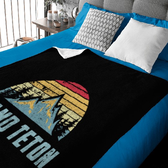 Grand Teton National Park Wyoming Mountain Sweat S Baby Blankets