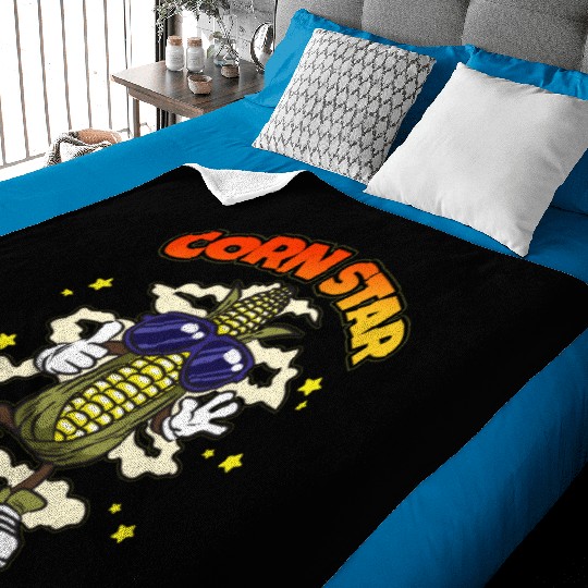 Corn Star Baby Blankets
