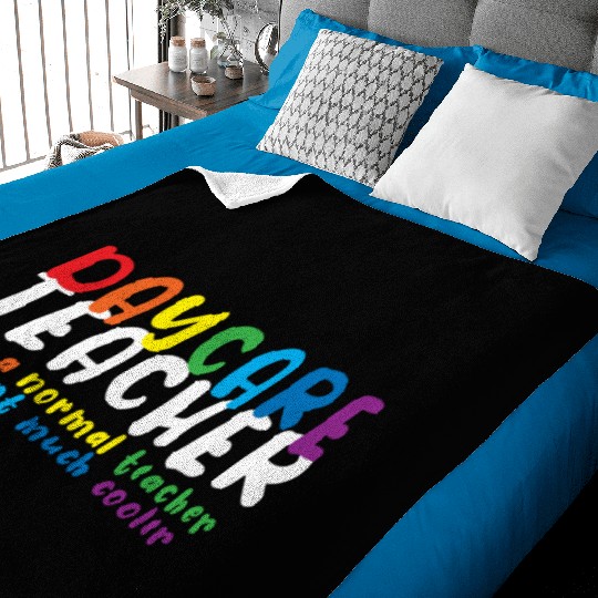 Daycare Teacher Daycare Provider Childcare Baby Blankets