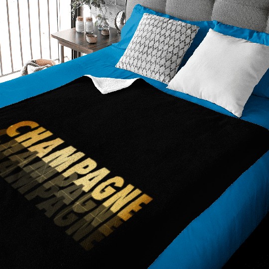 Champagne Baby Blankets