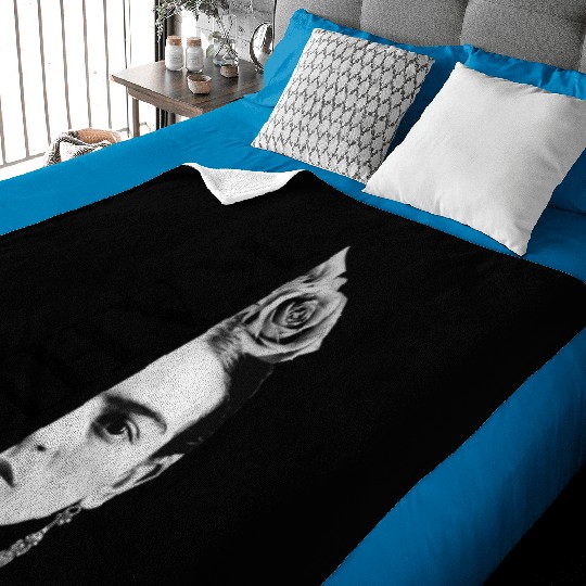 Frida Kahlo Split Portrait Gift Baby Blankets