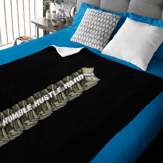 Stay Humble Hustle Hard Hip Hop Cash Money Entrepr Baby Blankets