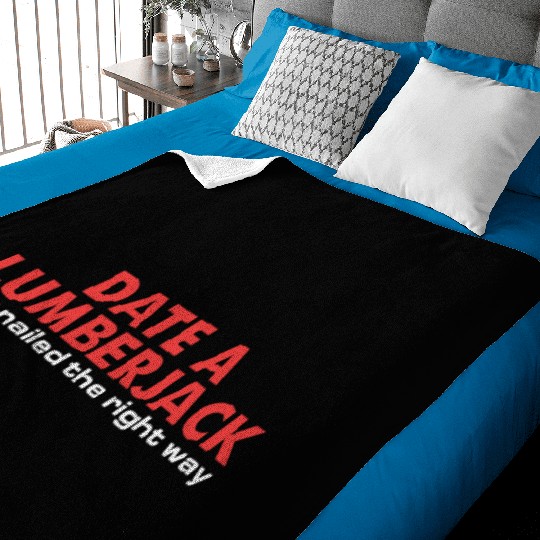 Funny Lumberjack Woodworking Chainsaw Professi Baby Blankets