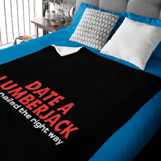 Funny Lumberjack Woodworking Chainsaw Professi Baby Blankets