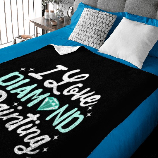 I love Diamond Painting Baby Blankets