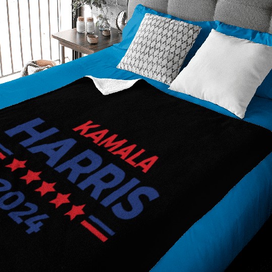 Vice President Kamala Harris For President 2024 Baby Blankets