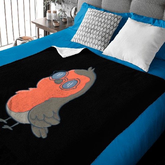 Bird Nerd Baby Blankets