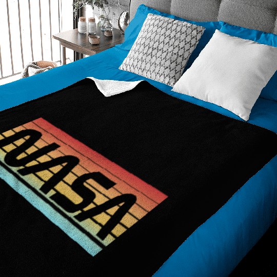 NASA Vintage Style Baby Blankets