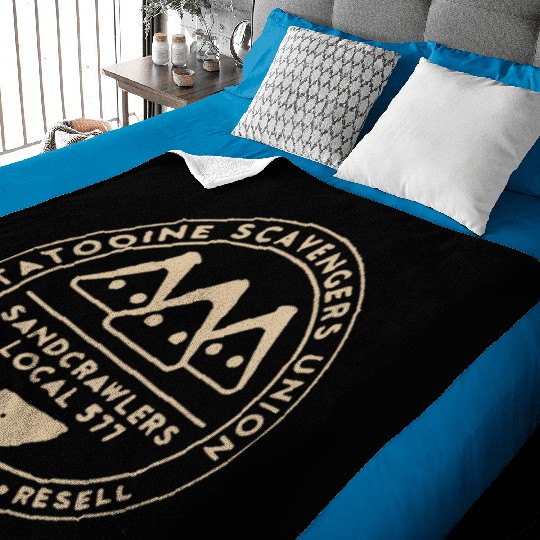 Tatooine Scavengers Union Baby Blankets
