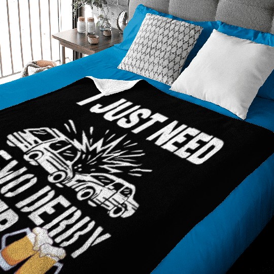 Demolition Derby Demo Derby Dirt Track Gift Idea Baby Blankets