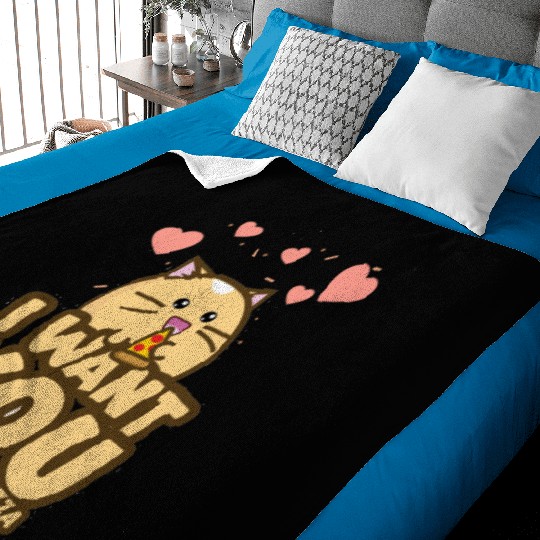 I want you to make me pizza Baby Blankets