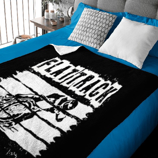 FLAT TRACK MOTORCYCLE racing dirt track speedway Baby Blankets