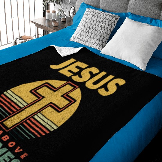 Christian Jesus Name Above All Names Baby Blankets