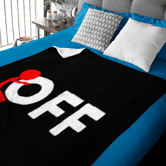 Fuck Off Baby Blankets