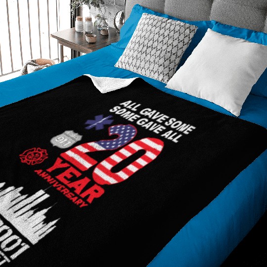 Patriot Day Never Forget 9 11 2001 Anniversary Baby Blankets