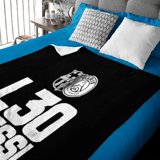 LEO MESSI Baby Blankets