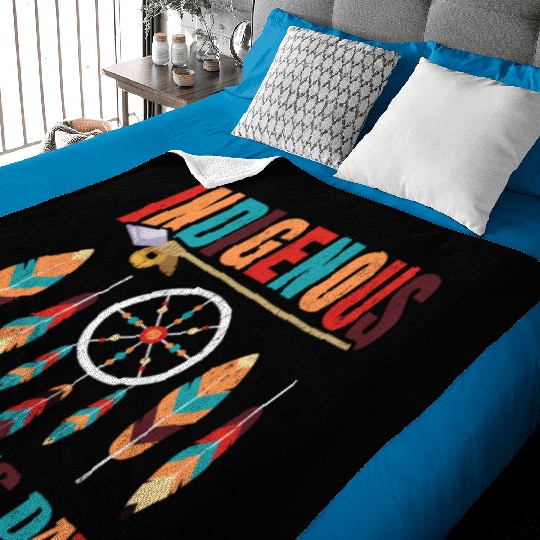 Native American Indigenous Peoples Day Baby Blankets