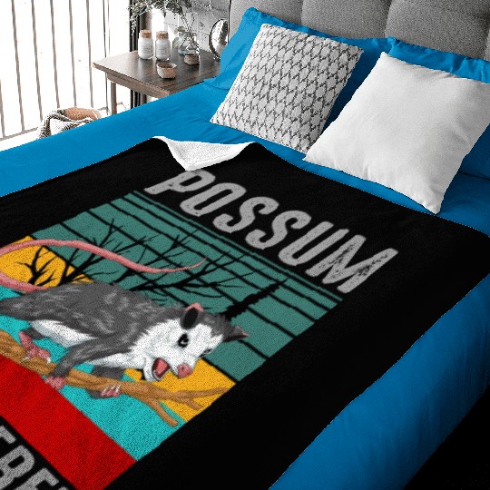 opossum Whisperer Baby Blankets
