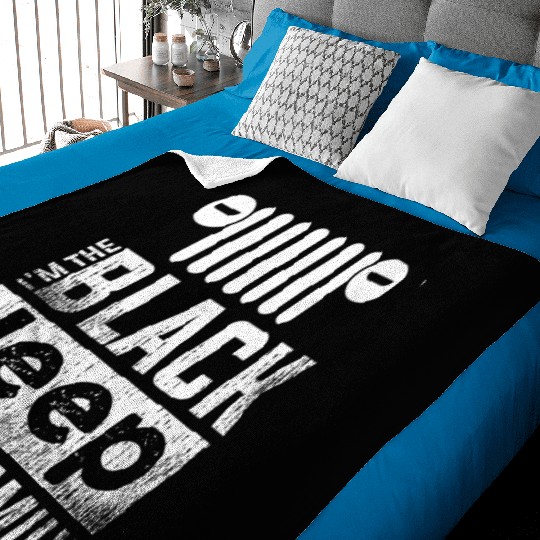 I'm The Black Jeep of The Family Baby Blankets