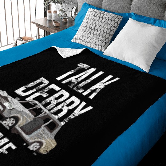 Demolition Derby Demo Derby Dirt Track Gift Idea Baby Blankets