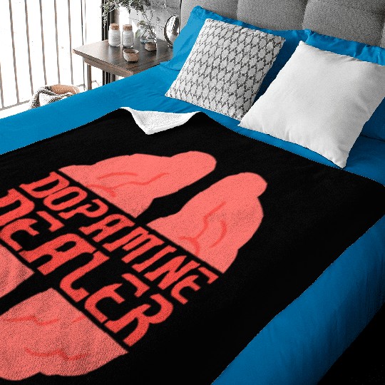 Dopamine Dealer Baby Blankets