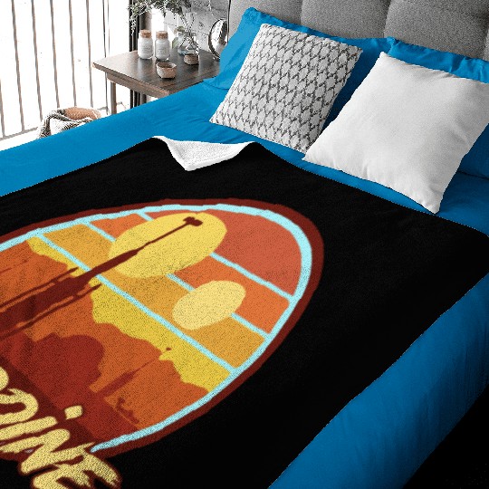 TATOOINE HOLIDAY Baby Blankets