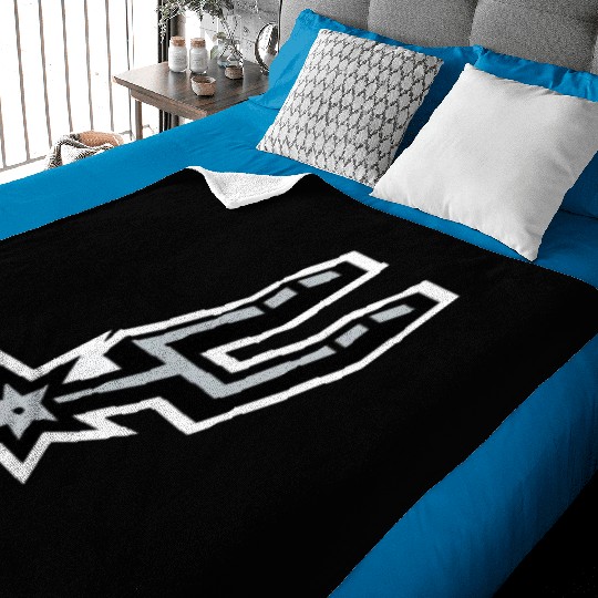 San Antonio Spurs Logo Baby Blankets