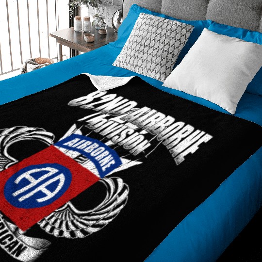 82nd Airborne Division US Army Baby Blankets