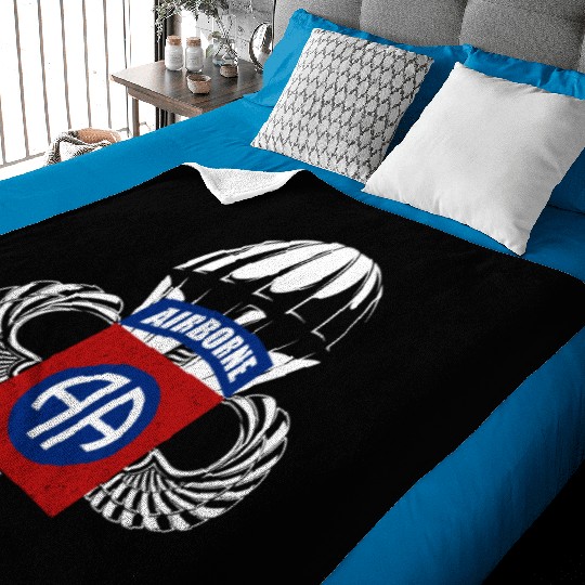 Airborne Paratrooper Wings US Army Military Baby Blankets
